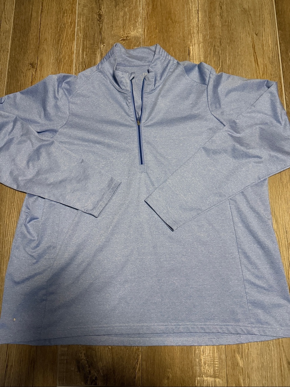 Antigua Heathered Light Blue Women's Pullover